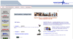 Desktop Screenshot of capacitorsplus.com